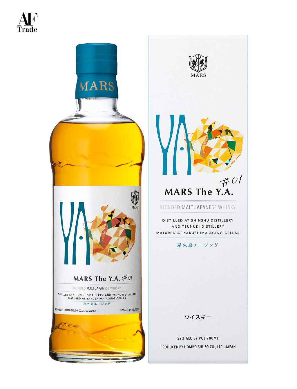 【BUNDLE SET】Blended Malt Japanese Whisky Mars The Y.A. #02 / Blended Malt  Japanese Whisky Mars The Y.A. #01