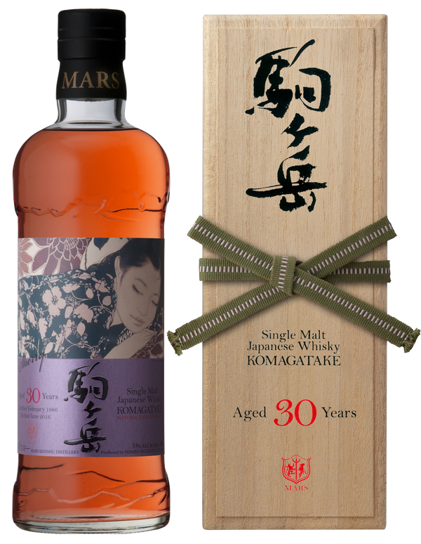 Single Malt Komagatake 1986 AGED 30 YEARS Sherry Cask Natural Cask Strength