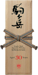 Single Malt Komagatake 1986 Aged 30 Years American White Oak Natural Cask Strength