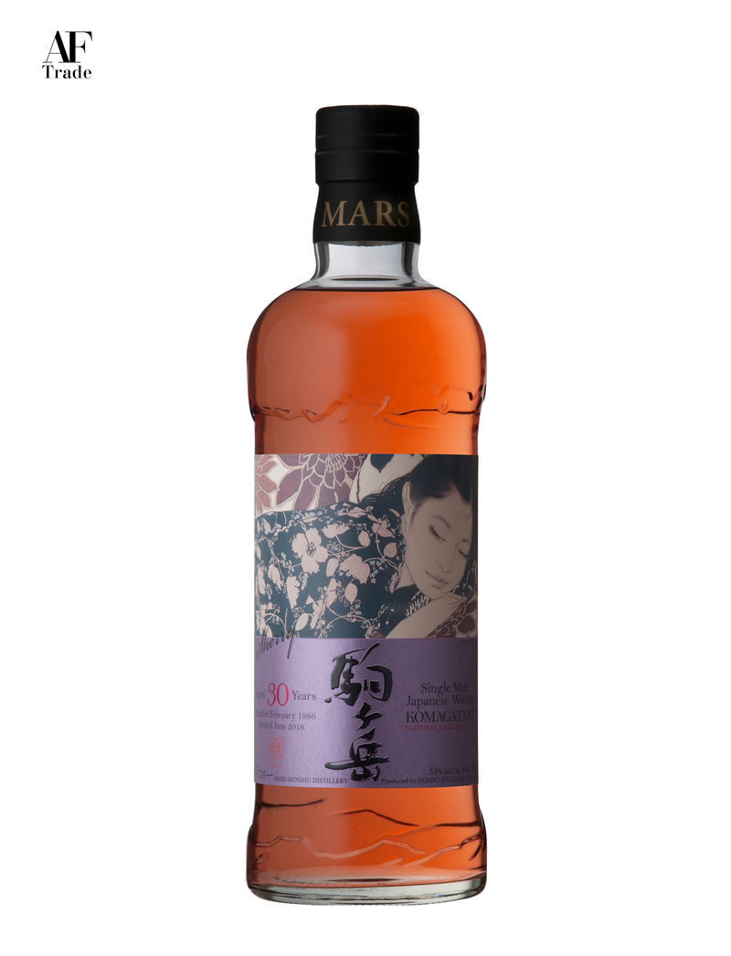 Single Malt Komagatake 1986 AGED 30 YEARS Sherry Cask Natural Cask Strength