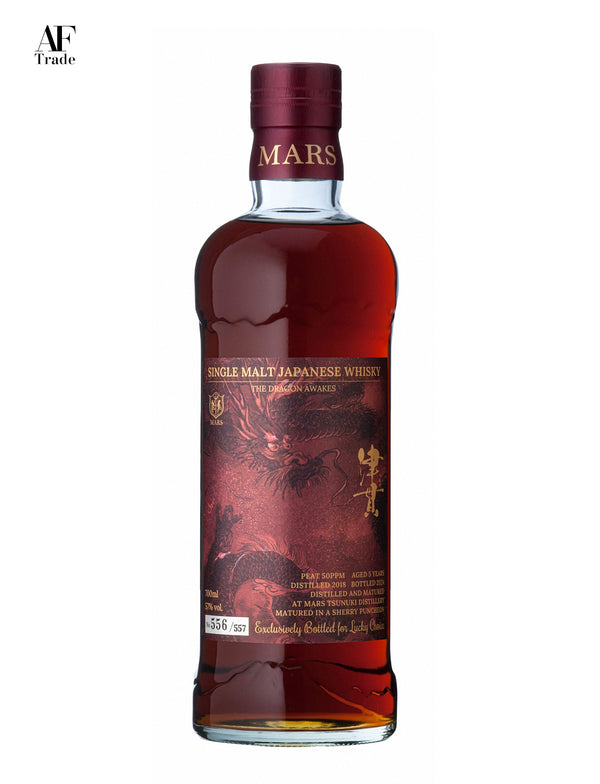 MARS WHISKY Single Malt Japanese Whisky Tsunuki #T1010 5 Years - Dragons Awakes - for Lucky Choice