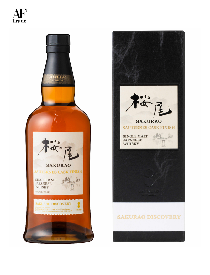 Sakurao Single Malt Japanese Whisky Sauternes Cask Alc 50% 700ml