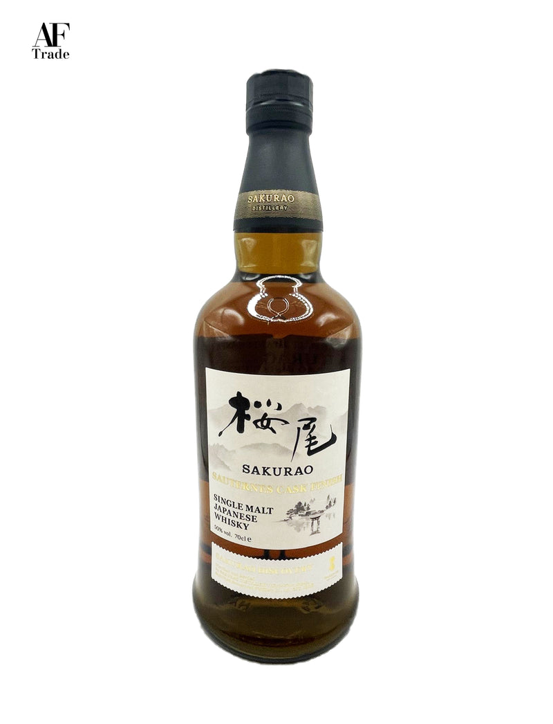 Sakurao Single Malt Japanese Whisky Sauternes Cask Alc 50% 700ml