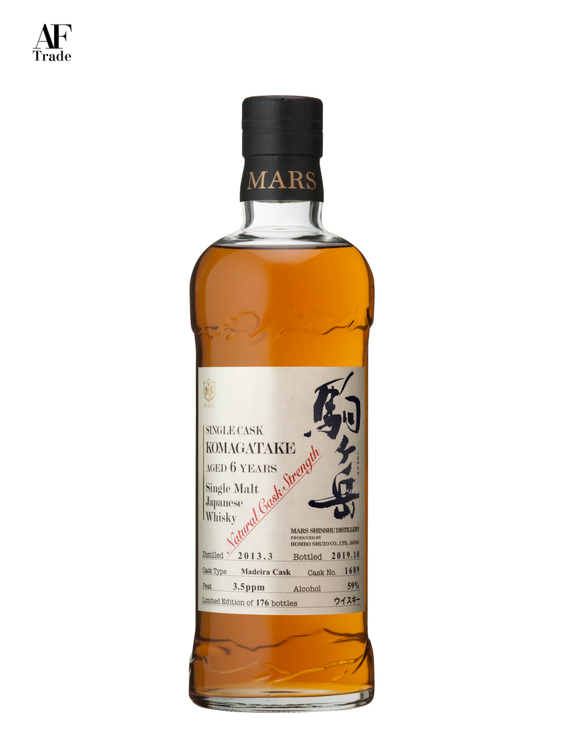 Mars Single Cask Komagatake 2013 No.1689 AGED 6 YEARS