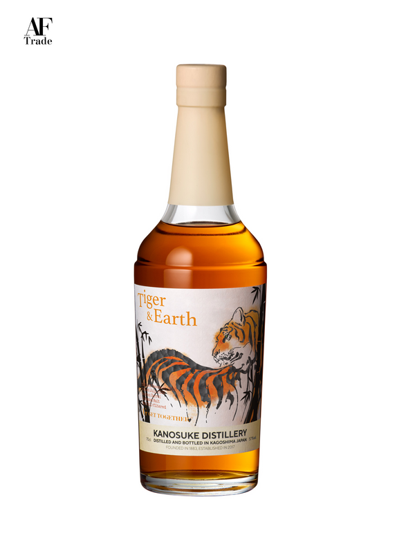 Kanosuke Single Malt Distiller's Choice Tiger and Earth Alc 57% 700ml (without Carton)